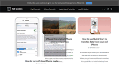 Desktop Screenshot of iosguides.net